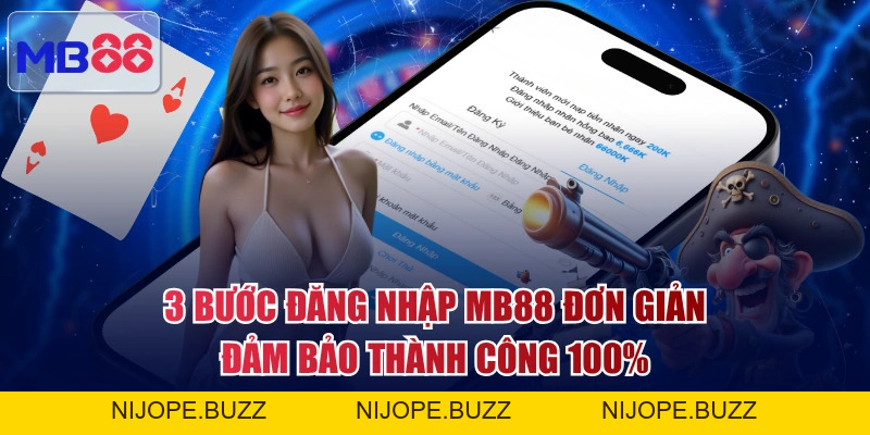 Hướng Dẫn Đăng Nhập MB88 An Toàn Tránh Bị Đánh Cắp Thông Tin