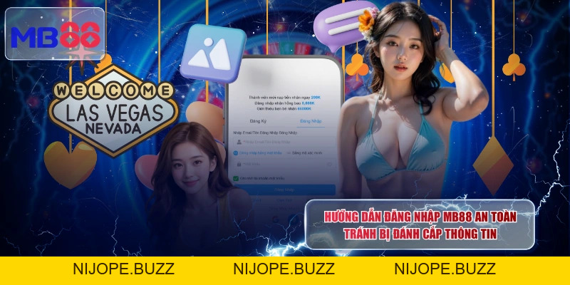 Hướng Dẫn Đăng Nhập MB88 An Toàn Tránh Bị Đánh Cắp Thông Tin