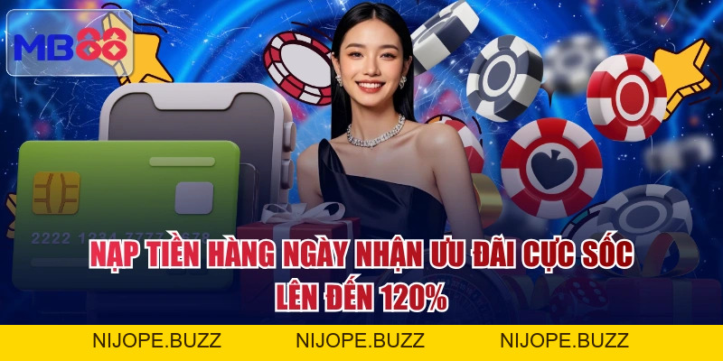 Khuyến Mãi MB88 - Nhận Ngay 8.888K Cho Lần Nạp Đầu Tiên